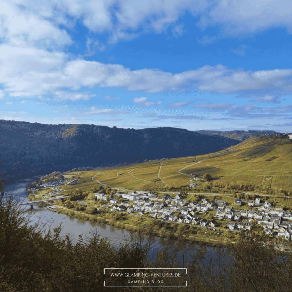 Liebesschlucht-Rundweg oberhalb von Zell mit Ausblick