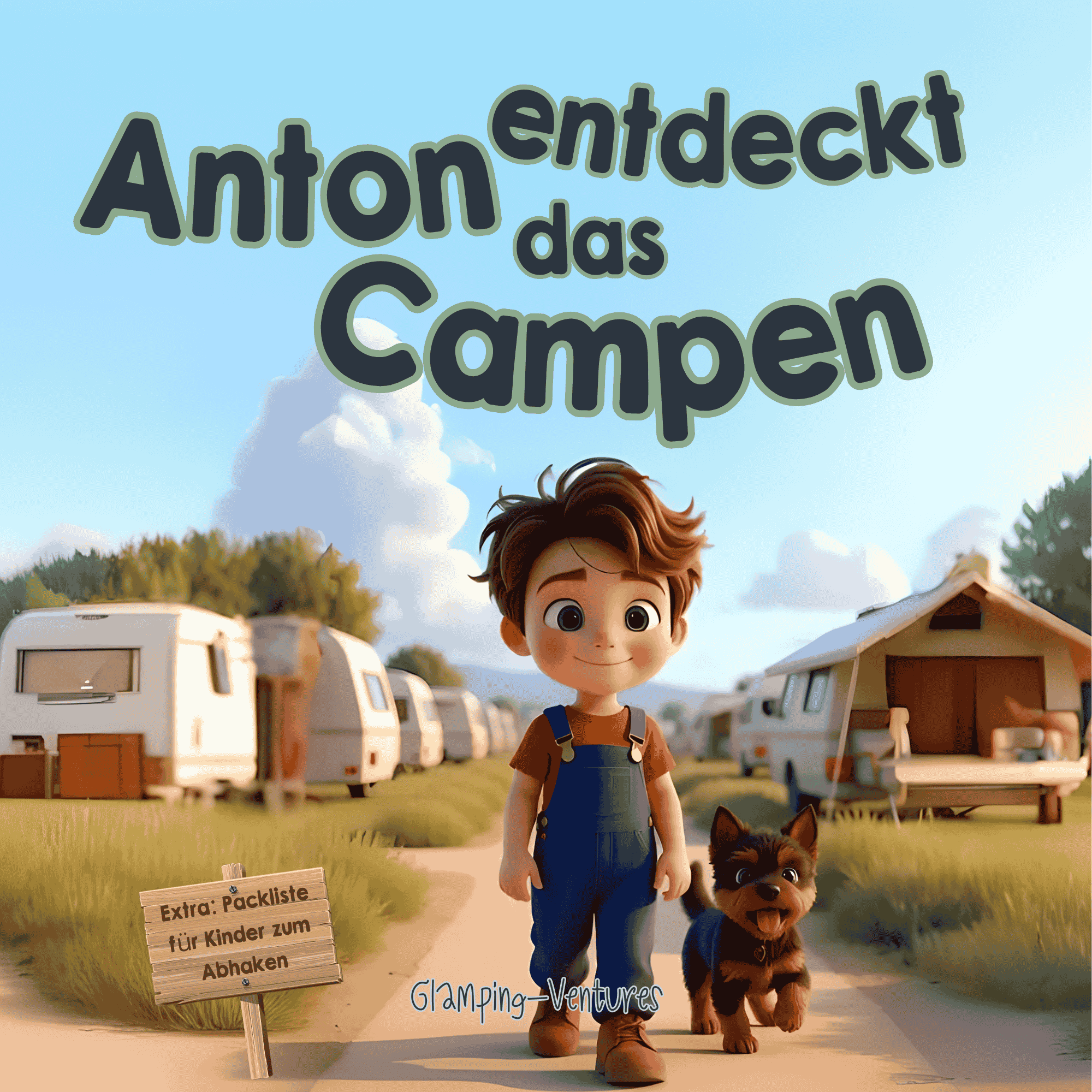 Kinderbuch über Campingabenteuer