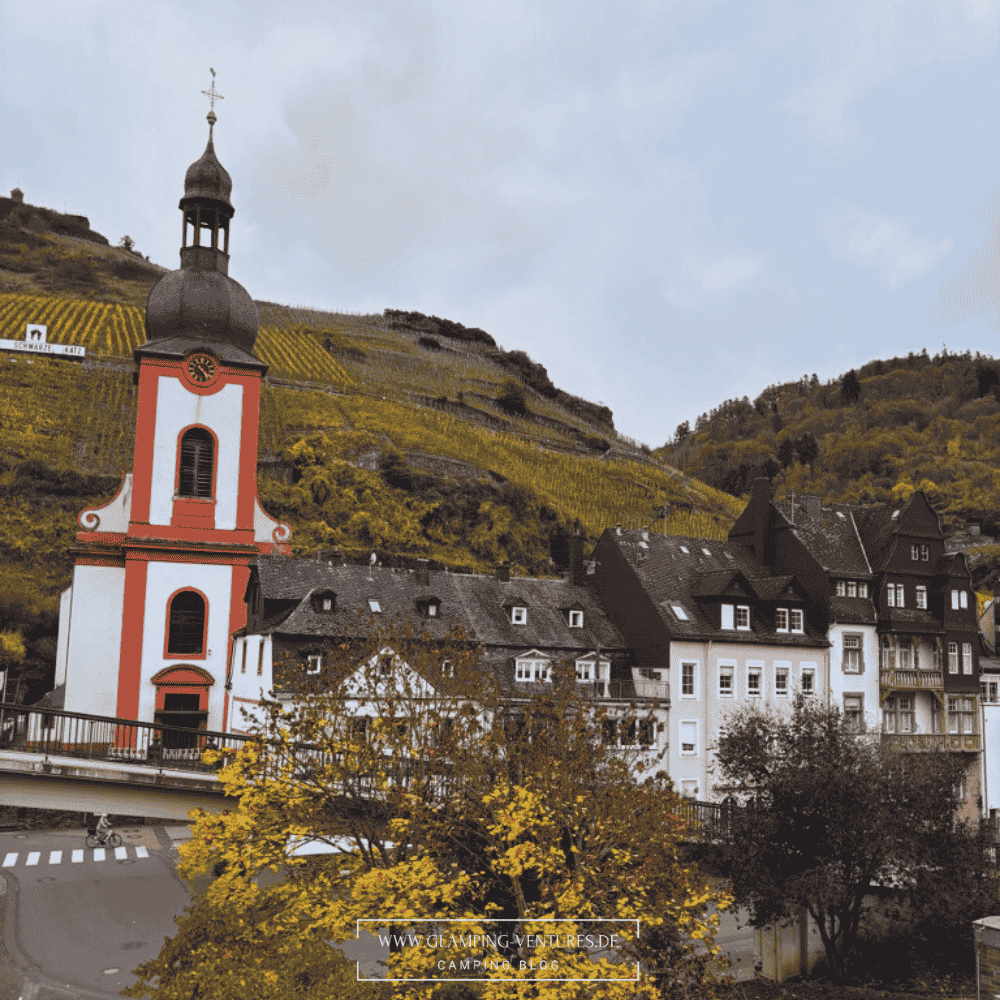 Altstadt von Zell an der Mosel mit Fachwerkhäusern