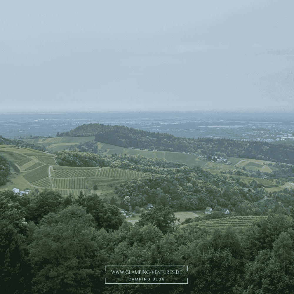 Ausblick beim Camping in Sasbachwalden