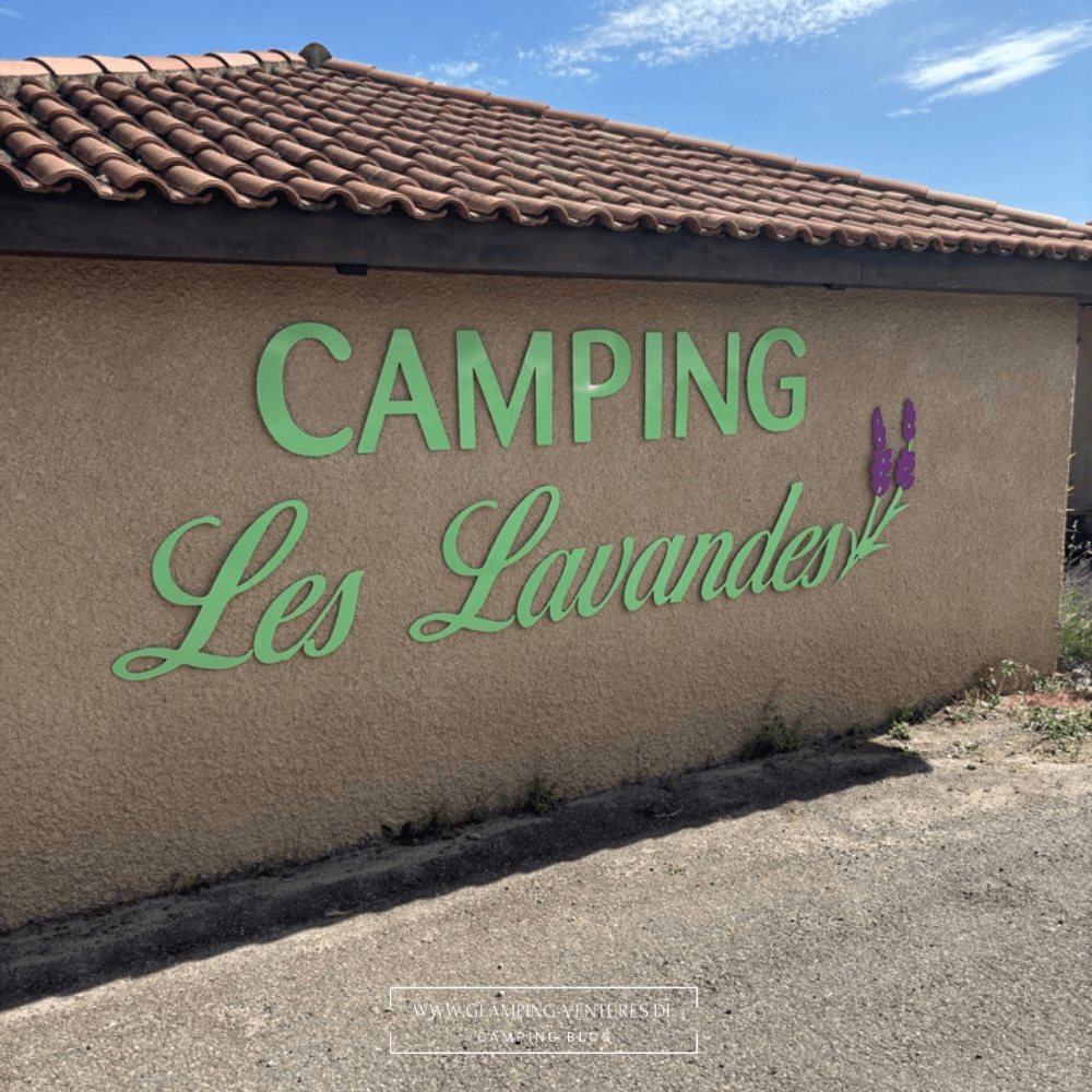 Campingplatz empfang les Lavendes oin Valensole