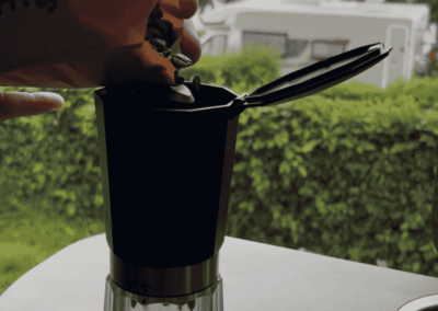 Kaffemühle für das Wohnmobil