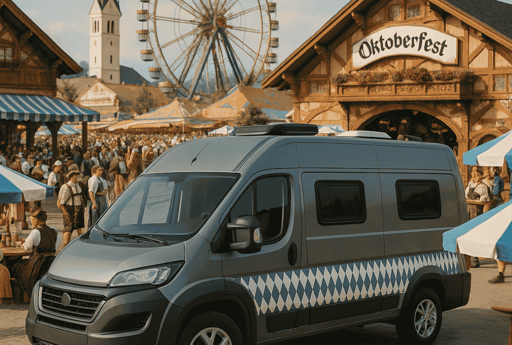 Mit dem Camper zum Oktoberfest