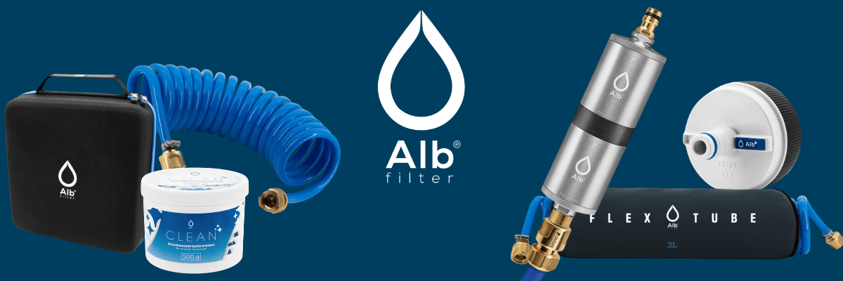 Albfilter Sauberes Trinkwasser im Camper und Wohnmobil