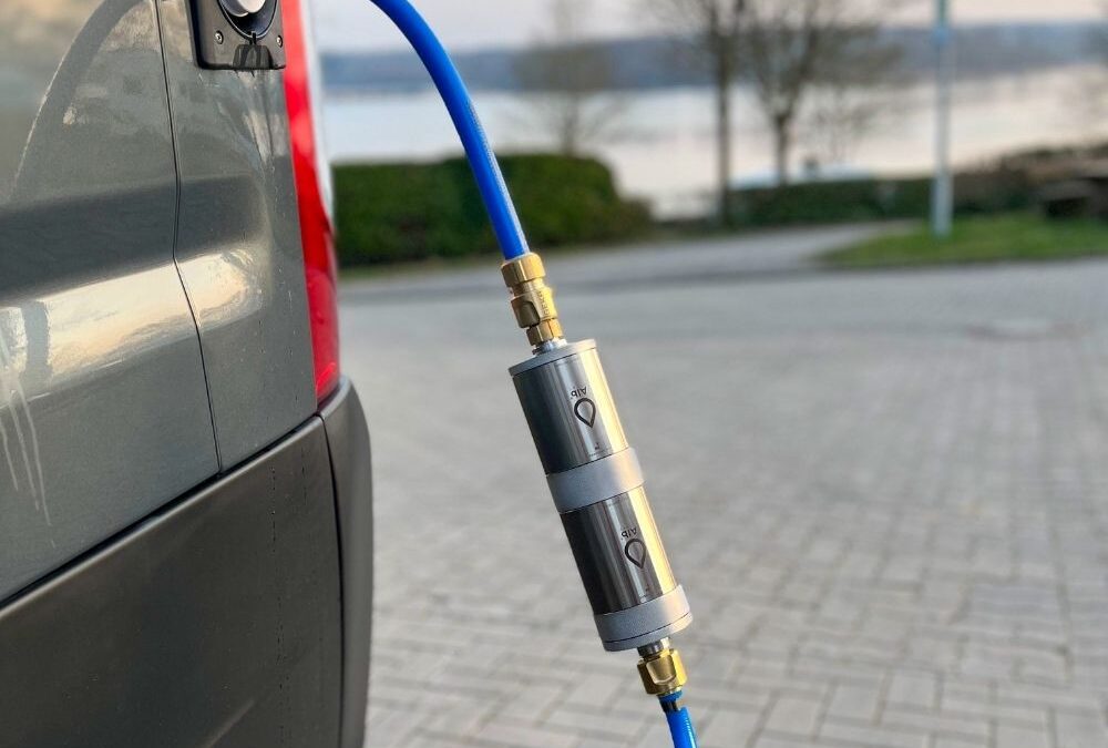Sauberer Frischwassertank im Wohnmobil