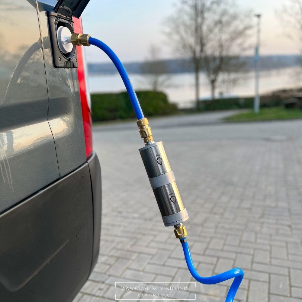 Sauberer Frischwassertank im Wohnmobil